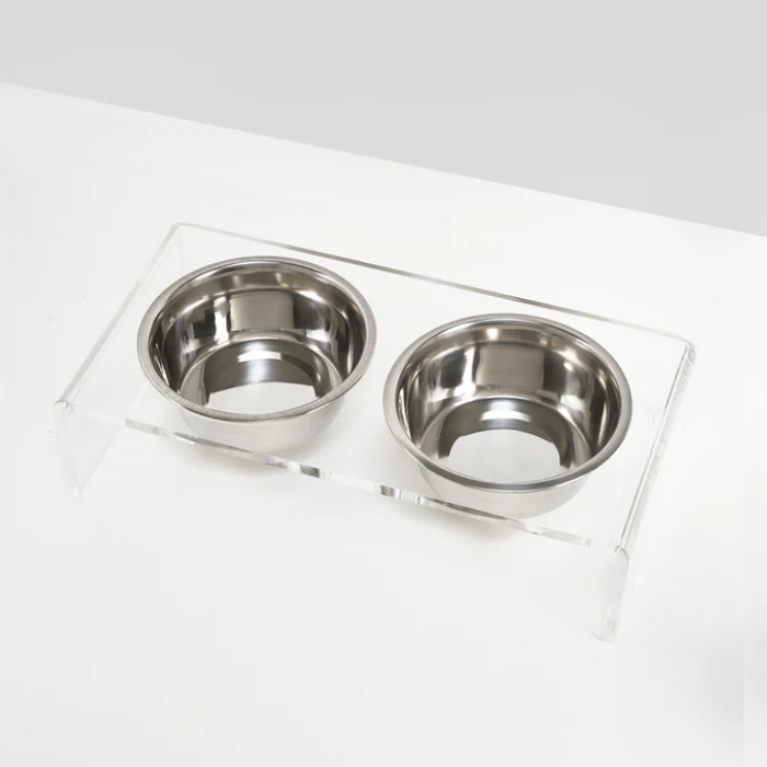 Lucite Acrylic Feeding Stand