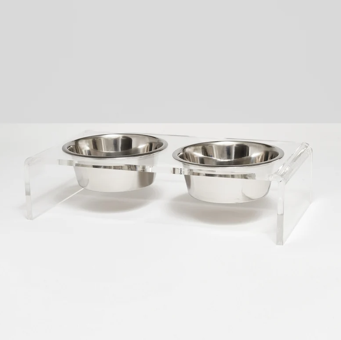 Lucite Acrylic Feeding Stand