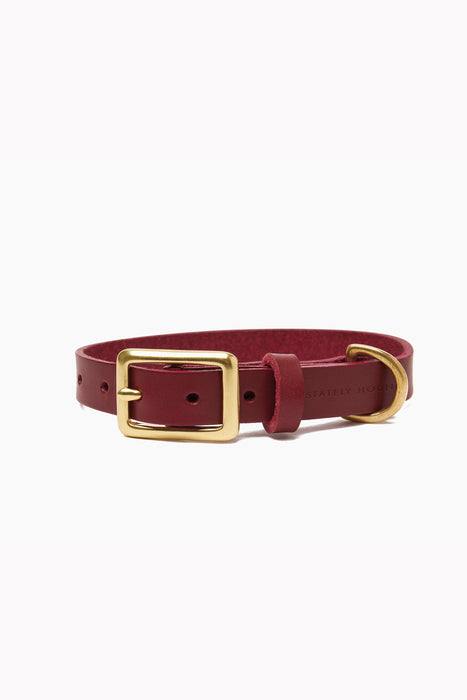 Ox Red Collar & Leash Set